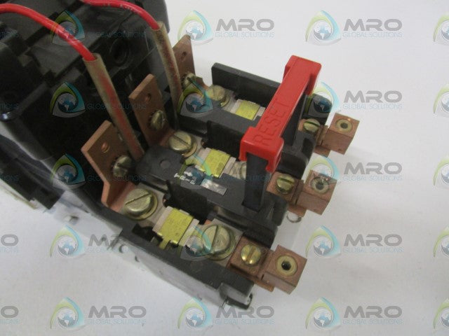 SQUARE D 8536-SEO1S MOTOR STARTER 120V (AS PICTURED) *NEW NO BOX*