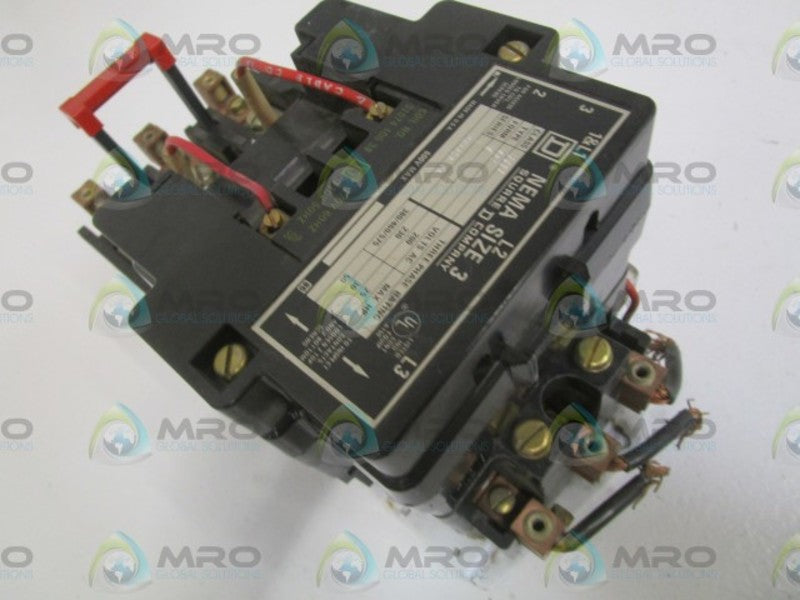 SQUARE D 8536-SEO1S 120V (AS PICTURED)  NSNP