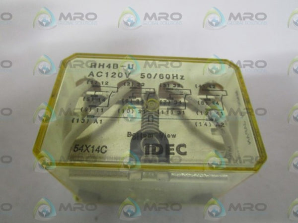 IDEC RH4B-U RELAY 120VAC  NSNP