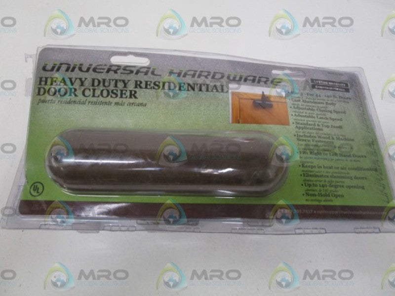 UNIVERSAL HARDWARE #4014 HEAVY DUTY RESIDENTIAL DOOR CLOSER *NEW IN ORIGINAL PACKAGE*
