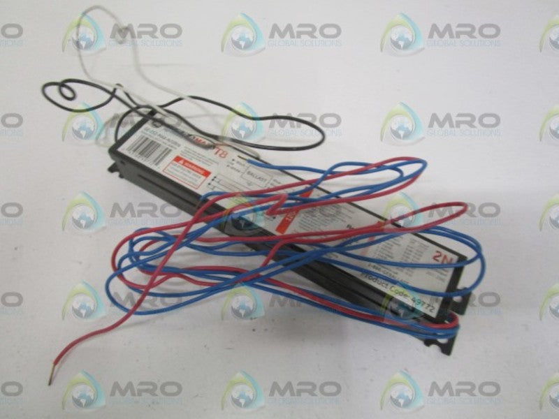 GENERAL ELECTRIC GE232MAX-N/ULTRA ELECTRONIC BALLAST 120-277V  UNMP