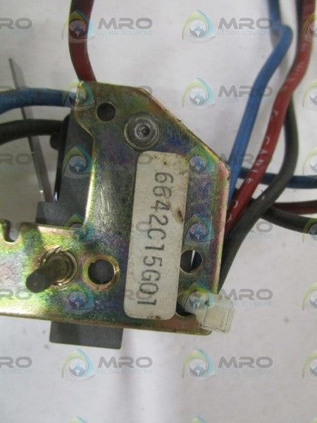 CUTLER-HAMMER 6642C15G01 AUXILIARY SWITCH  UNMP