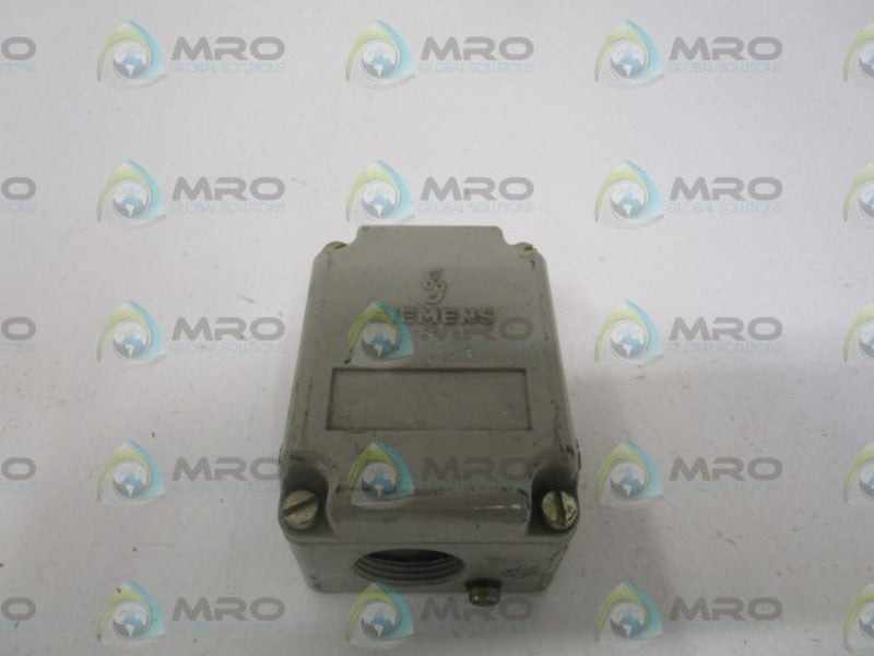 SIEMENS K244g-2VH LIMIT SWITCH *USED*