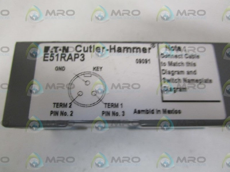 CUTLER-HAMMER E51RAP3 LIMIT SWITHC BODY  NSNP