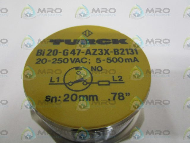 TURCK Bi20-G47-AZ3X-B2131 PROXIMITY SENSOR *NEW NO BOX*