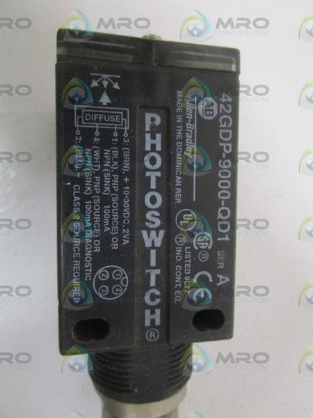 INDUSTRIAL SPARE PART 42GDP-9000-QD1 SER. A PHOTOSWITCH SESNOR  UNMP