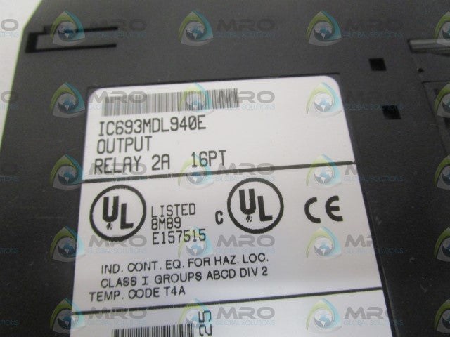 GE FANUC IC693MDL940E OUTPUT MODULE *NEW NO BOX*