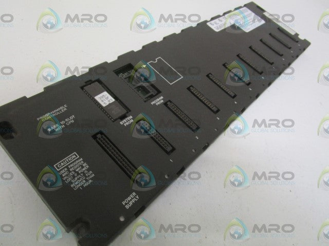 GE FANUC IC693CPU323K 10 SLOT BASE *USED*