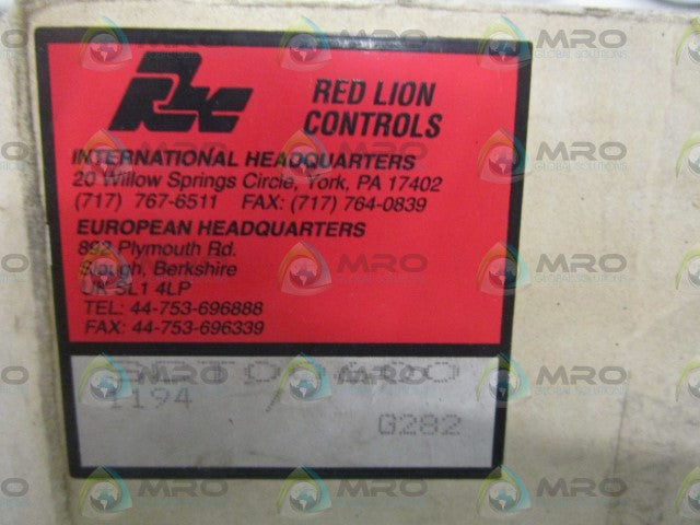 RED LION SCT00600 COUNTER *NEW IN BOX*
