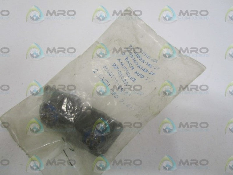 AMPHENOL 97-3102A-14S-2P (PKG OF 2) NSMP
