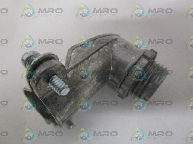 LOT OF 25 BRIDGEPORT 804-DC2 90 DEG ANGLE CONNECTOR 1/2" *NEW IN BOX*
