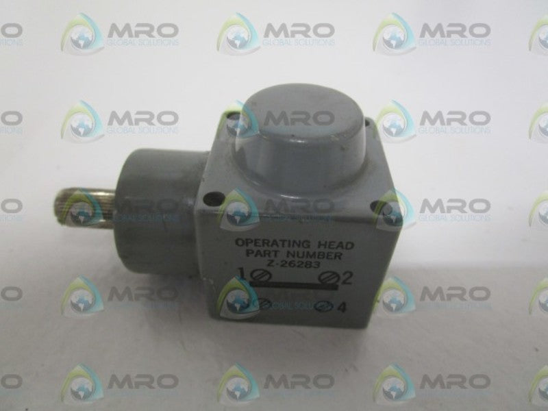 INDUSTRIAL SPARE PART Z-26283 OPERATING HEAD ASSEMBLY (AS PICTURED)  UNMP
