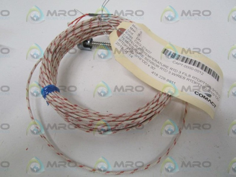 COMACT CAPT-0000-0012 TEMPERATURE SENSOR (AS PICTURED)  NSNP