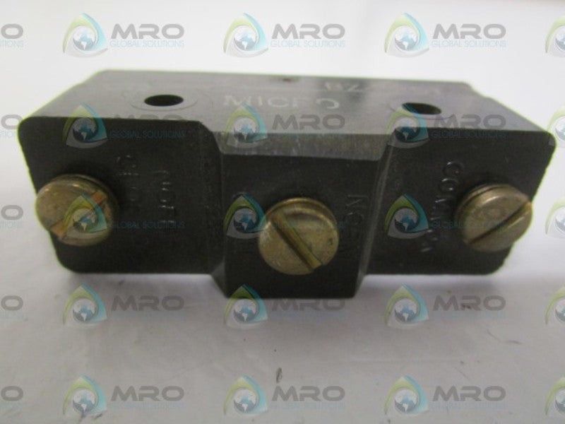 MICRO SWITCH BZ-2RST LIMIT SWITCH  UNMP