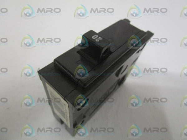 CUTLER-HAMMER BR120 CIRCUIT BREAKER 20AMP  UNMP