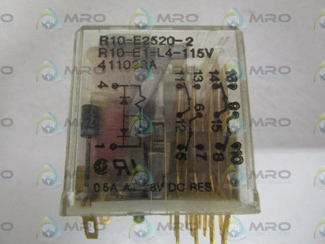 POTTER & BRUMFIELD R10-E2520-2 RELAY 115V *NEW NO BOX*