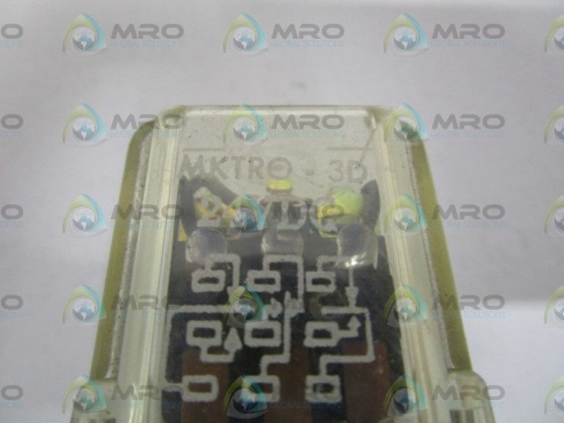 LINE ELECTRIC CO. MKTRO-3D RELAY 24VDC *USED*