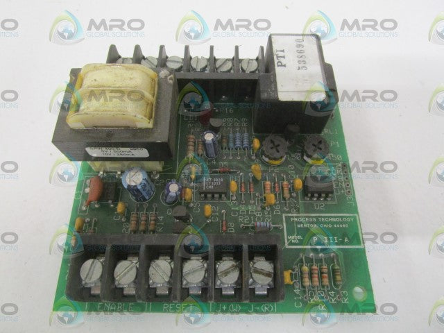 PROCESS TECHNOLOGY PIII-A SWITCH BOARD *USED*