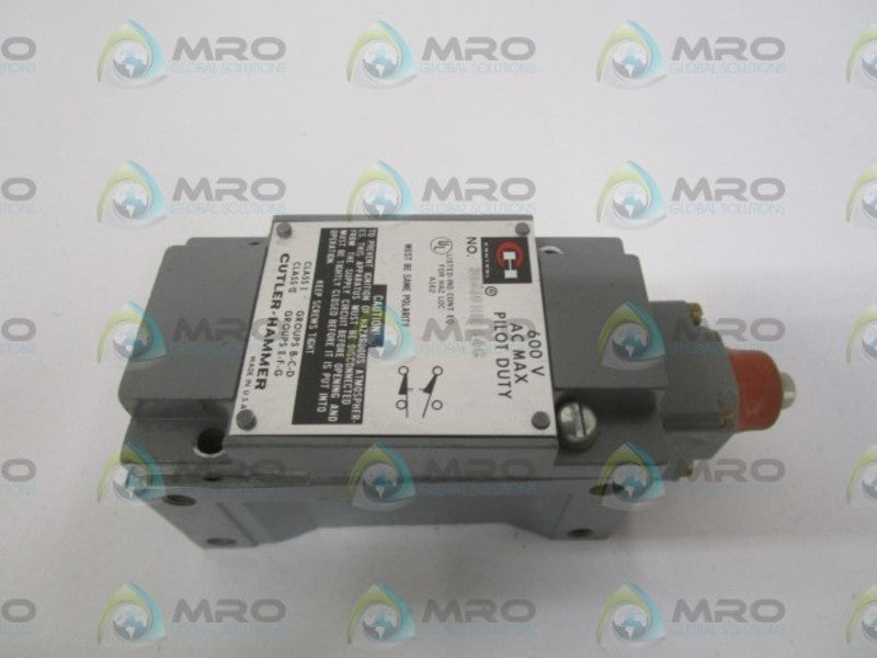 CUTLER-HAMMER 10316H1004C LIMIT SWITCH  UNMP