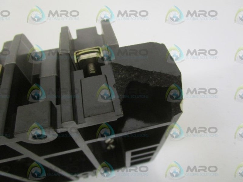 INDUSTRIAL SPARE PART 40021-558-02 DISCONNECT SWITCH (AS PICTURED)  UNMP