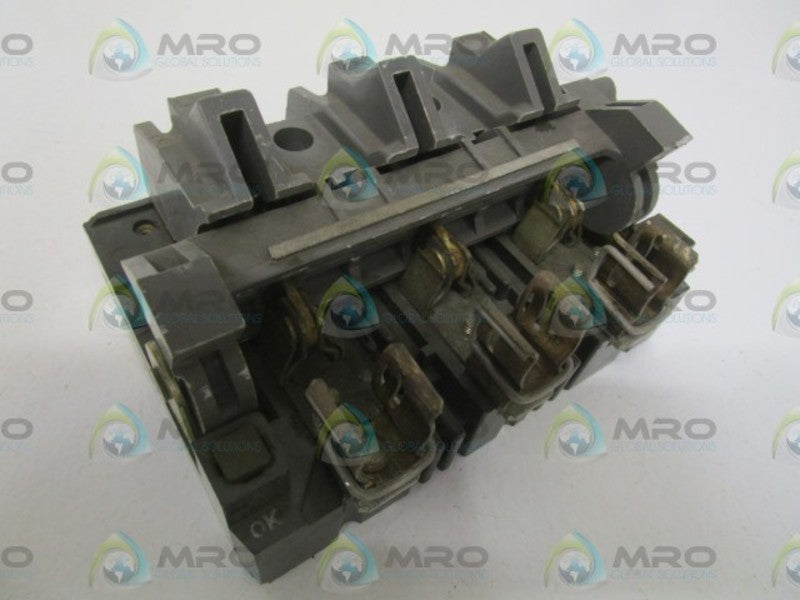 INDUSTRIAL SPARE PART 40021-558-02 DISCONNECT SWITCH (AS PICTURED)  UNMP