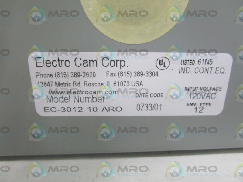 ELECTRO CAM CORP. EC-3012-10-ARO ROTARY CAM UNIT  NSMP
