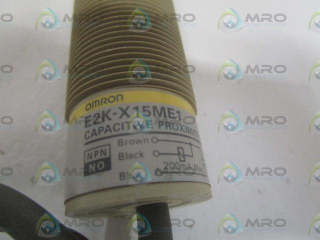 OMRON E2K-X15ME1 CAPACITIVE PROXIMITY SWITCH *USED*