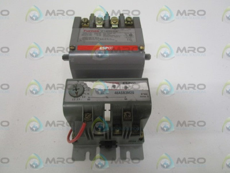 FURNAS 14DS+S32A SER. B W/ 48ASB3M20 SER. B  STARTER 120/110V  UNMP