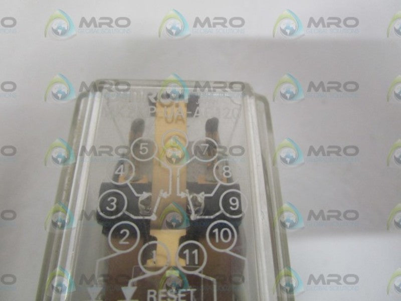 OMRON MK2KP-UA-AC120 RELAY 120VAC *USED*