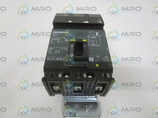 SQUARE D FA34015 CIRCUIT BREAKER 15A (GREEN) *NEW NO BOX*