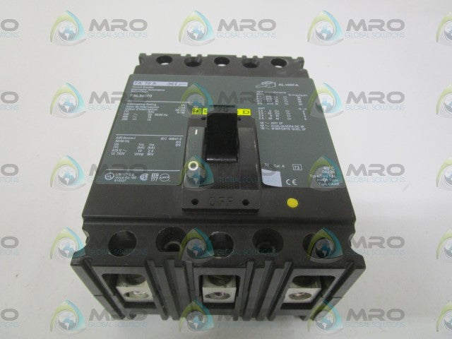 SQUARE D FAL34070 CIRCUIT BREAKER 70AMP *NEW IN BOX*