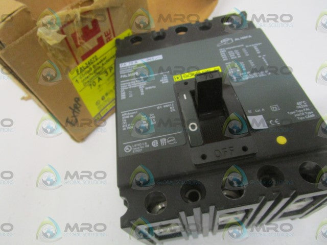 SQUARE D FAL34070 CIRCUIT BREAKER 70AMP *NEW IN BOX*