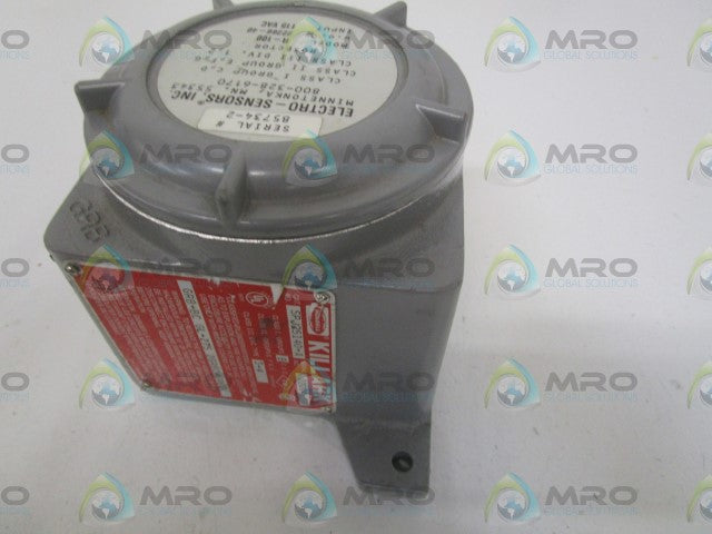 KILLARK SPJ25140-A ELECTO SENSORS SPEED SWITCH *USED*