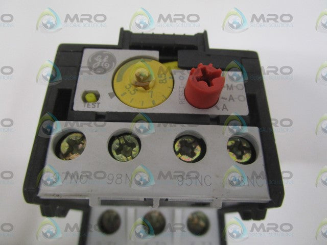 GENERAL ELECTRIC RT1M OVERLOAD RELAY 5,5-8,5A *USED*