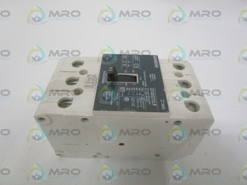 SIEMENS NGG3B080 CIRCUIT BREAKER 80AMP *NEW NO BOX*