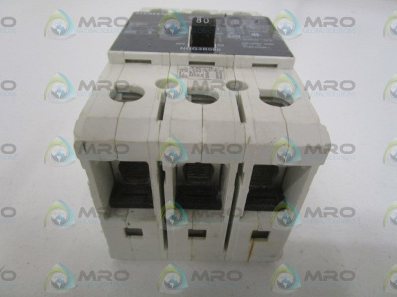 SIEMENS NGG3B080 CIRCUIT BREAKER 80AMP *NEW NO BOX*