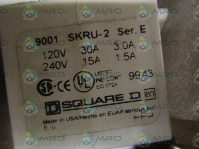 SQUARE D 9001SKRU2 SER. E 2 SPEED OPERATOR (AS PICTURED) *NEW IN BOX*