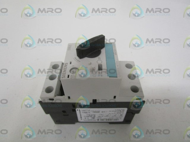 SIEMENS 3RV1021-1GA10 MOTOR STARTER PROTECTOR 4.5-6.3A (AS PICTURED) *NEW NO BOX*