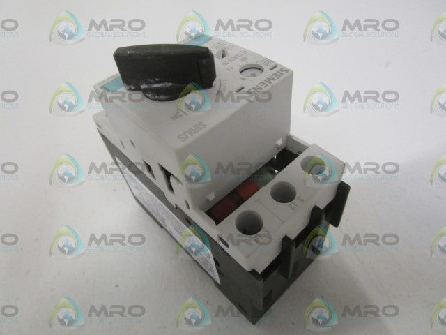 SIEMENS 3RV1021-1GA10 MOTOR STARTER PROTECTOR 4.5-6.3A (AS PICTURED) *NEW NO BOX*