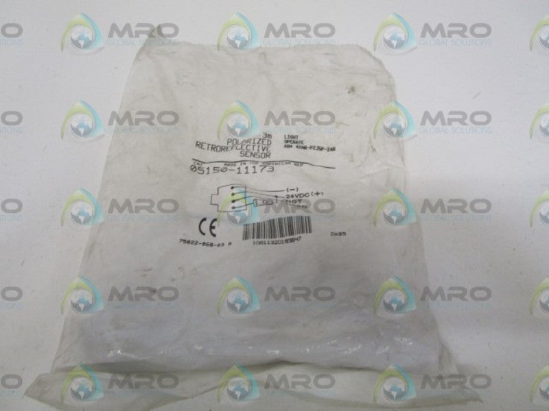 05150-11173 RETROREFLECTIVE SENSOR 42AR-P2JGP-A4R  NSMP
