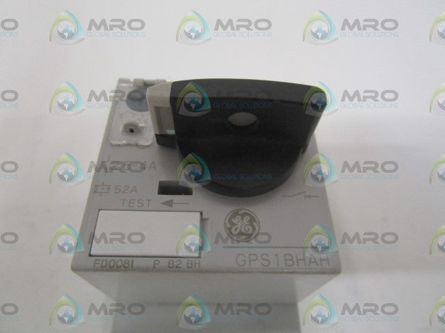 GENERAL ELECTRIC GPS1BHAH OVERLOAD STARTER 2.5-4A (AS PICTURED) *NEW NO BOX*