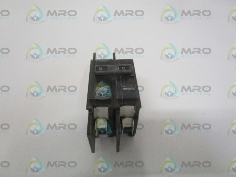 SIEMENS BQ2B015QX CIRCUIT BREAKER 15A * NEW NO BOX *