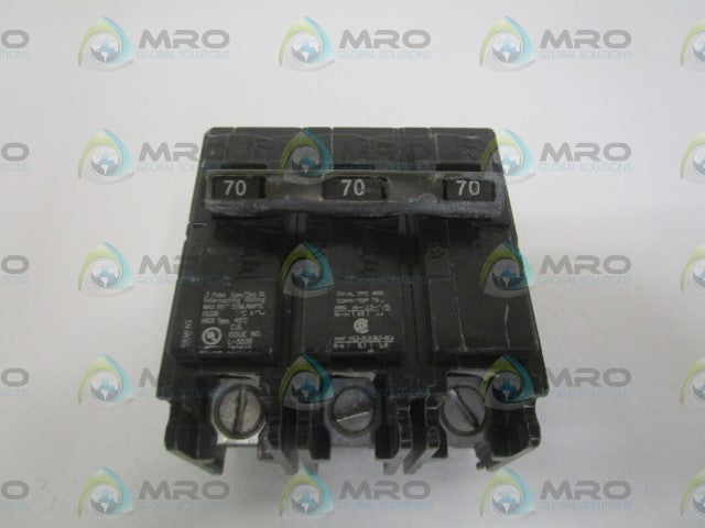 SIEMENS B370 CIRCUIT BREAKER 70A (AS PICTURED) *NEW NO BOX*