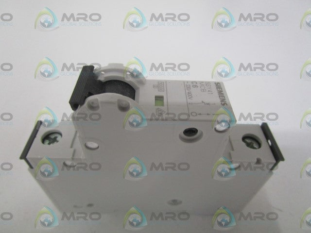 SIEMENS 5SY4106-7 CIRCUIT BREAKER 6A *NEW IN BOX*