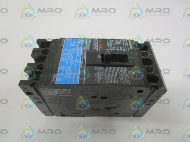 SIEMENS ED63B060 CIRCUIT BREAKER *NEW NO BOX*