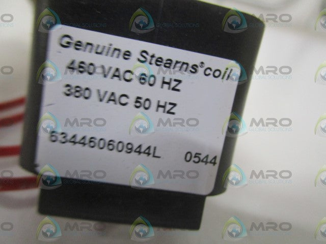 STEARNS 63446060944L COIL 460/380V *NEW NO BOX*