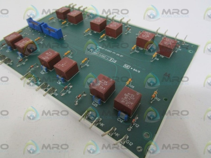 SIEMENS C98043-A1052-L103 PULSE TRANSFORMER ASSEMBLY  UNMP