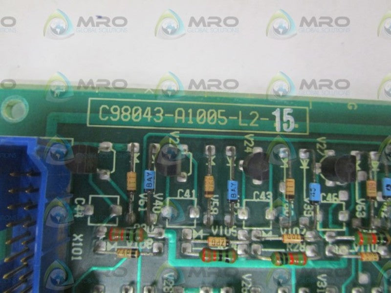SIEMENS C98043-A1005-L2-15 GATE CONTROL MODULE  UNMP