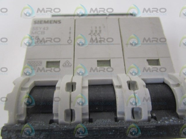 SIEMENS 5SY4306-7 CIRCUIT BREAKER 400V *NEW NO BOX*
