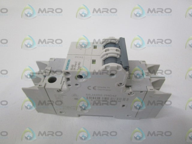 SIEMENS 5SJ4202-7HG42 CIRCUIT BREAKER *NEW NO BOX*